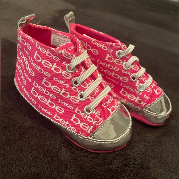 bebe Other - 5 for $20-BeBe infant soft sole shoe- Like new- lnfant size 4